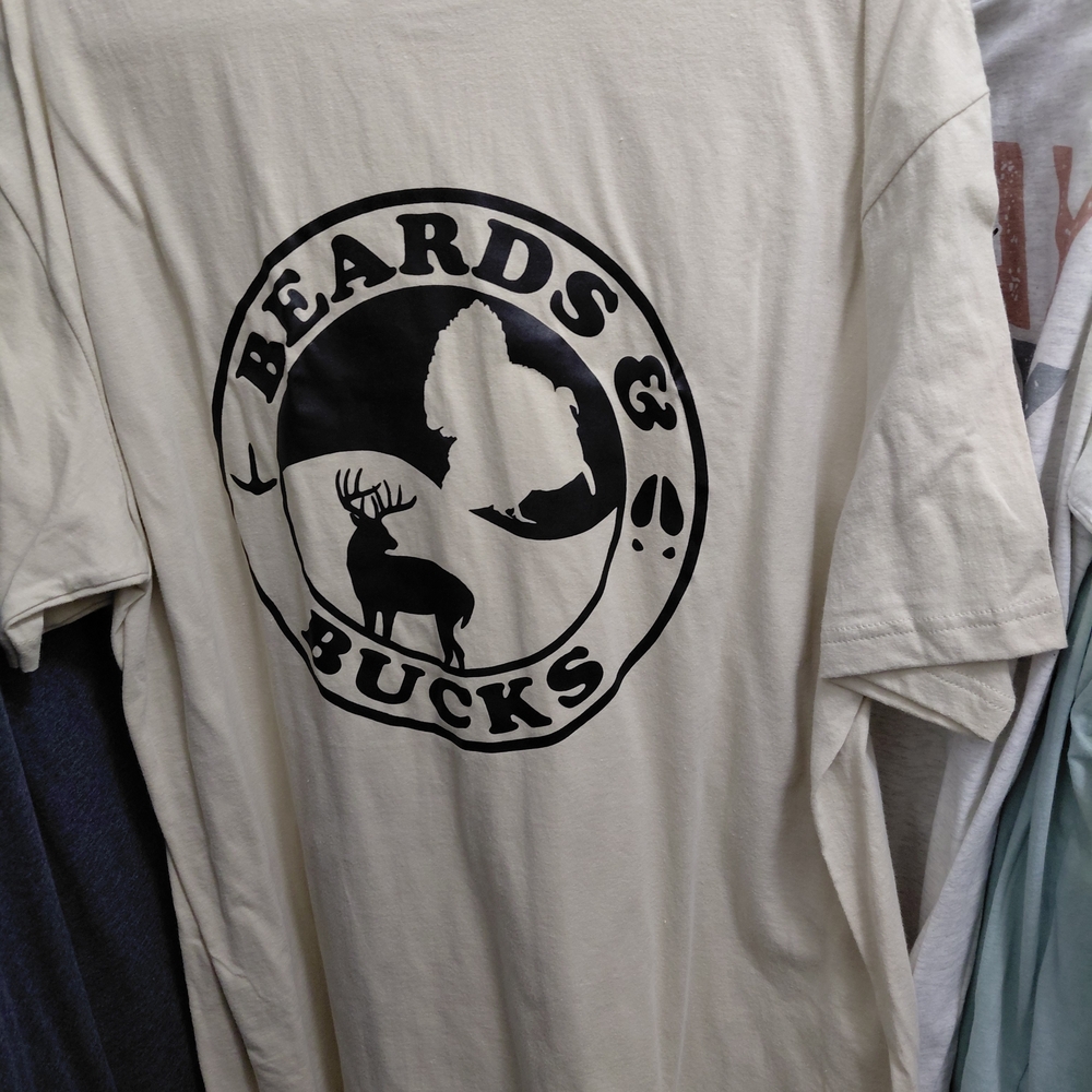 Gildan Cream Graphic Tee for Men
